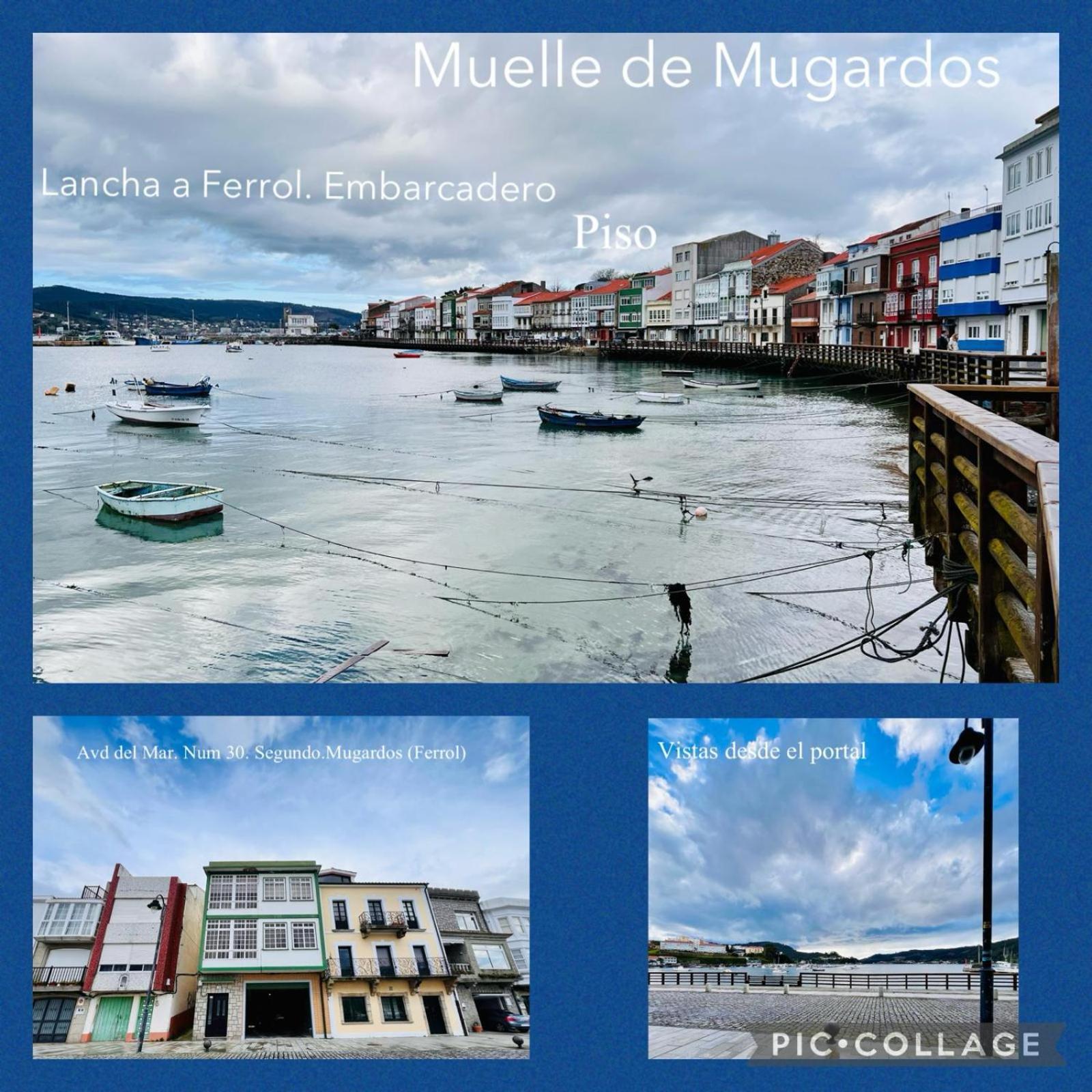 Apartamento Piso En El Puerto Mugardos Exterior foto